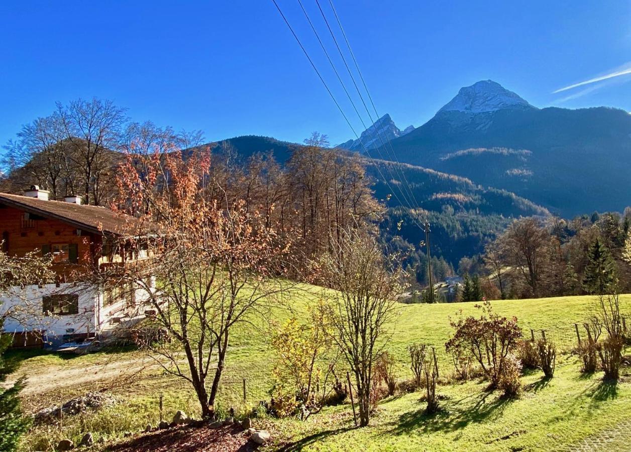 Berghof Punzenlehen - Nahe Koenigssee Bischofswiesen Eksteriør billede